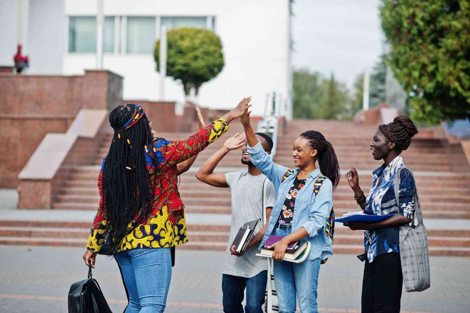 Happy Students