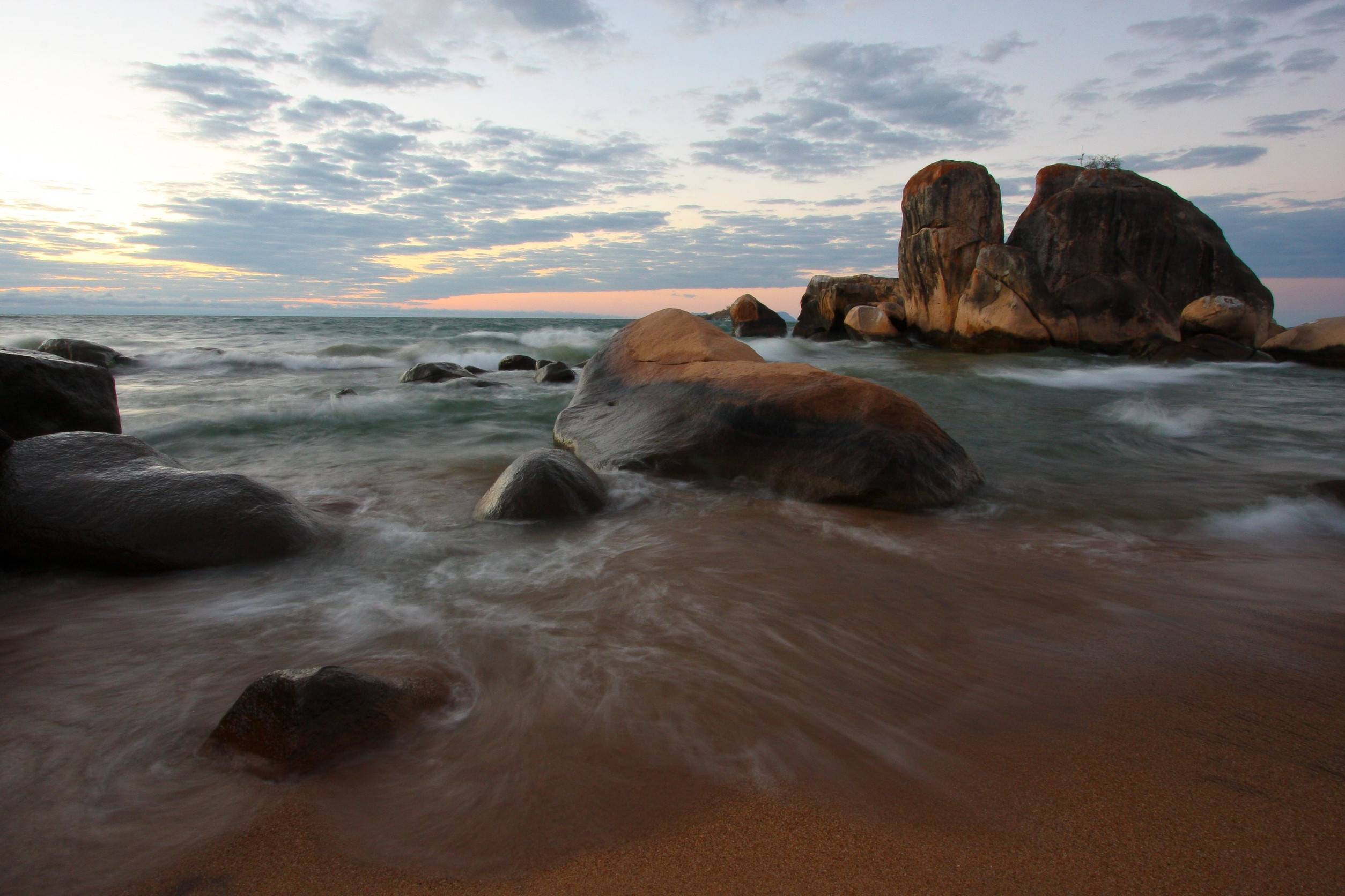 Lake Malawi At Sunrise