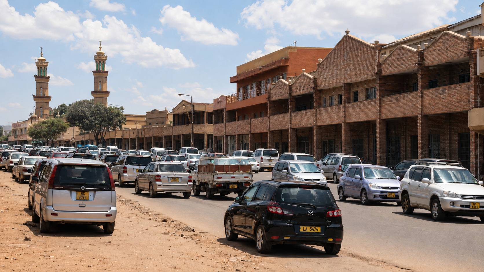 Old Town Lilongwe Malawi