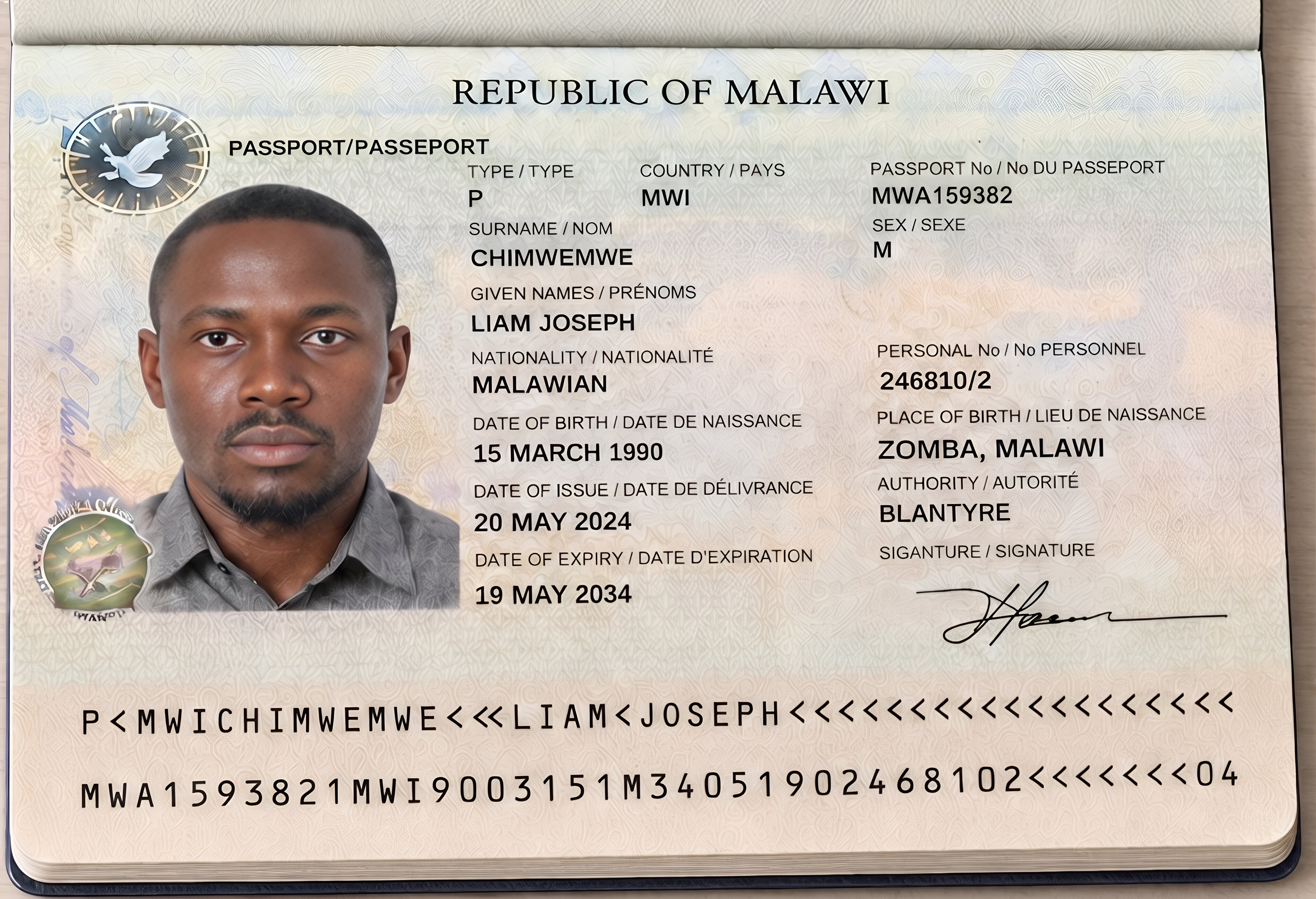 Sample of Host’s Passport Biopage