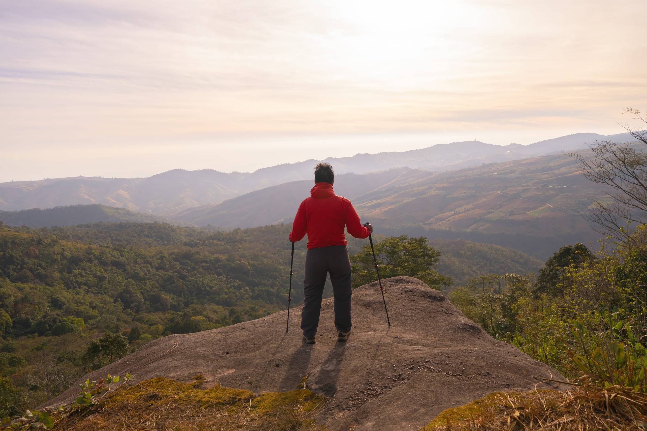 Tourist Hiking Mount Mulanje