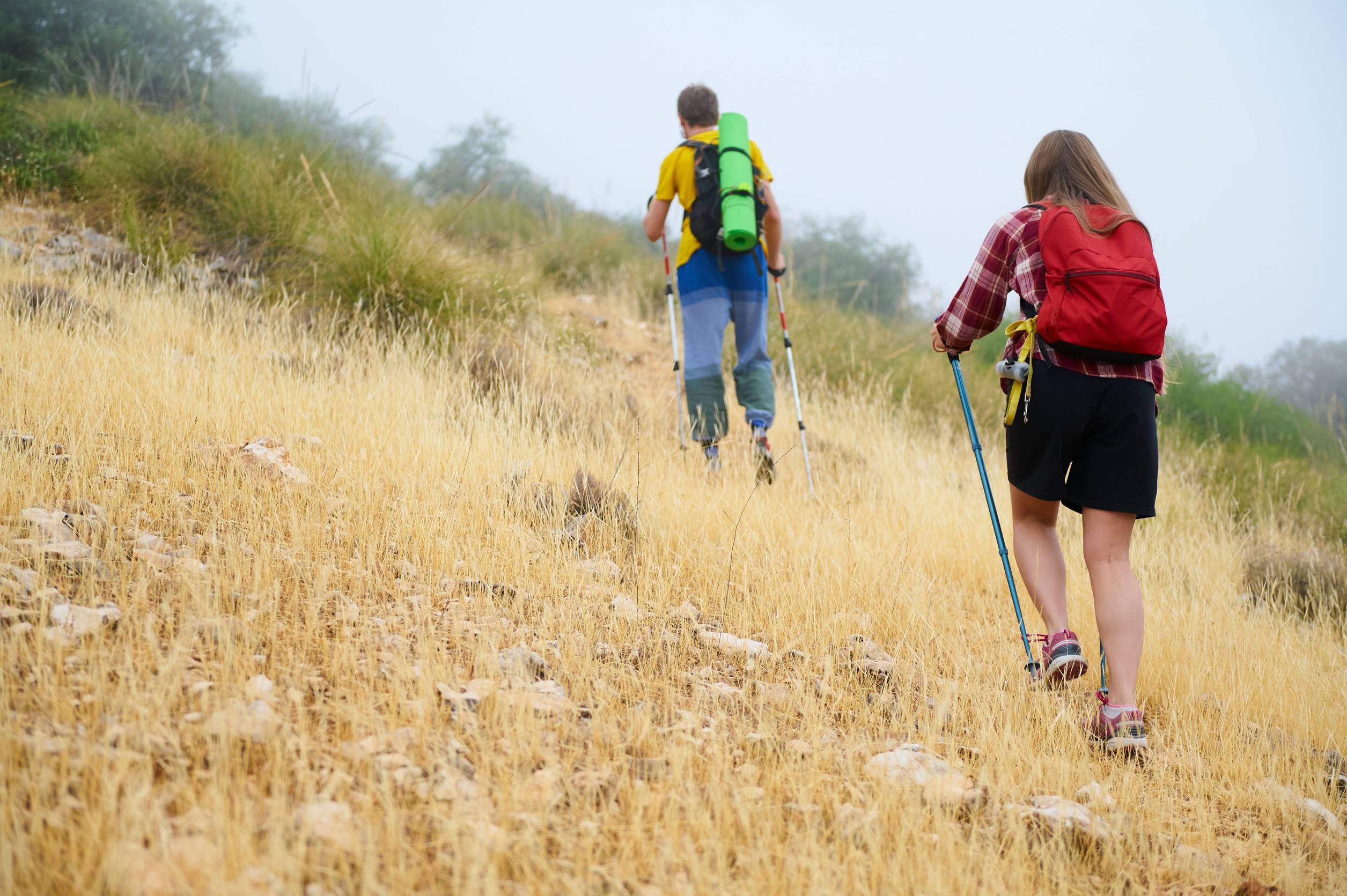 Tourist Hiking Senga Hill Malawi